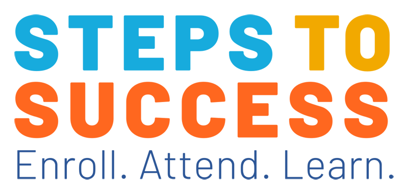 Steps to Success. Enroll. Attend. Learn.